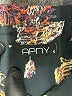 AP.NY 100% Cotton Floral Black Long Sleeve Button-Down Shirt Size S - photo 6