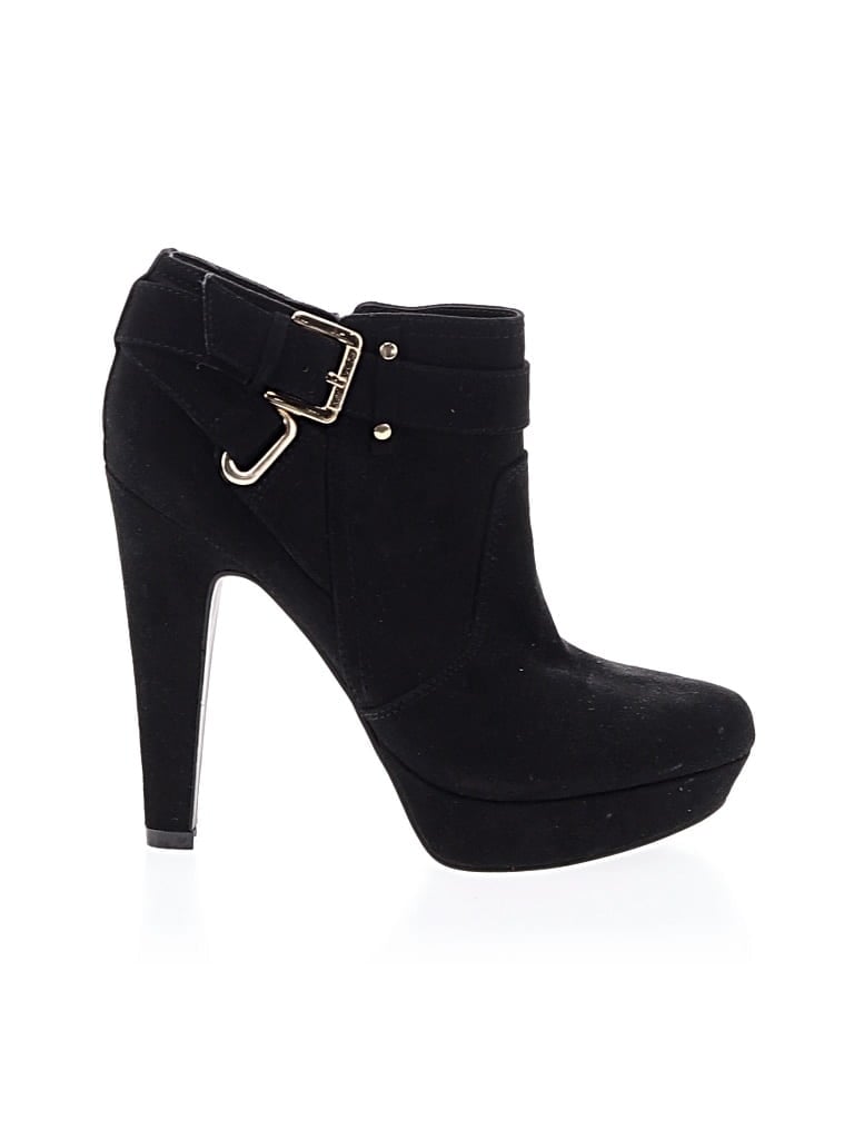 Pre-owned G By Guess Ankle Boots In Black