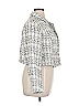 Shein Curve 100% Polyester Tweed White Jacket Size 16 Plus (2) - photo 4
