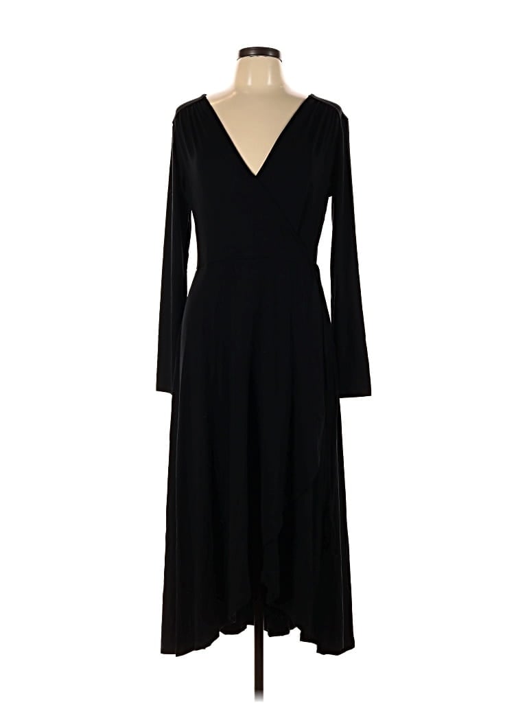 Pre-owned Asos Design Casual Dress In Black