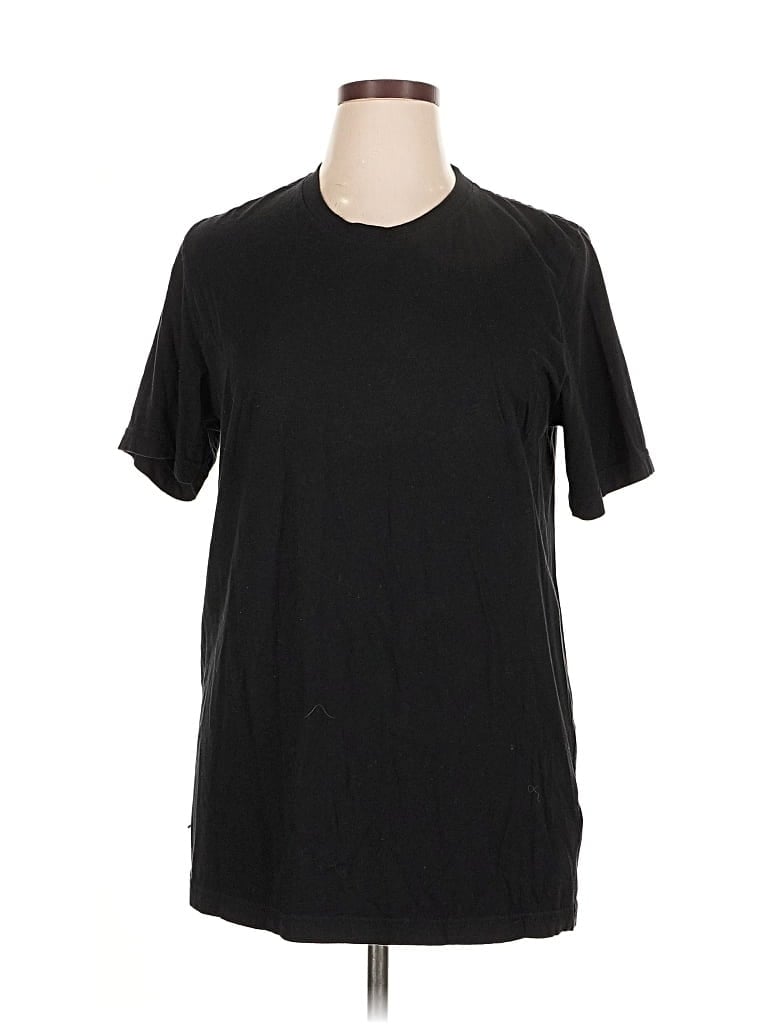 Pre-owned David Lerner Short Sleeve T-shirt In Black