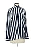 MICHAEL Michael Kors Stripes Blue Long Sleeve Blouse Size XS - photo 1