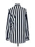 MICHAEL Michael Kors Stripes Blue Long Sleeve Blouse Size XS - photo 2