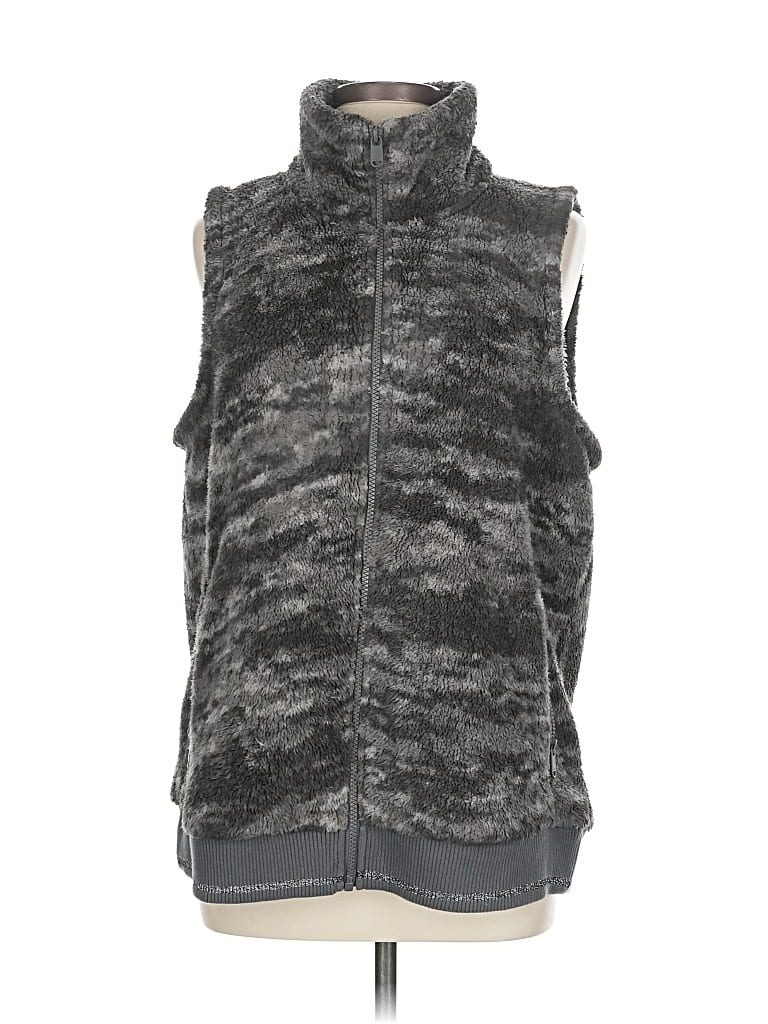 Pre-owned Athleta Vest In Gray