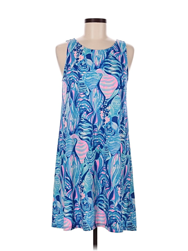 Pre-owned Lilly Pulitzer Casual Dress In Blue