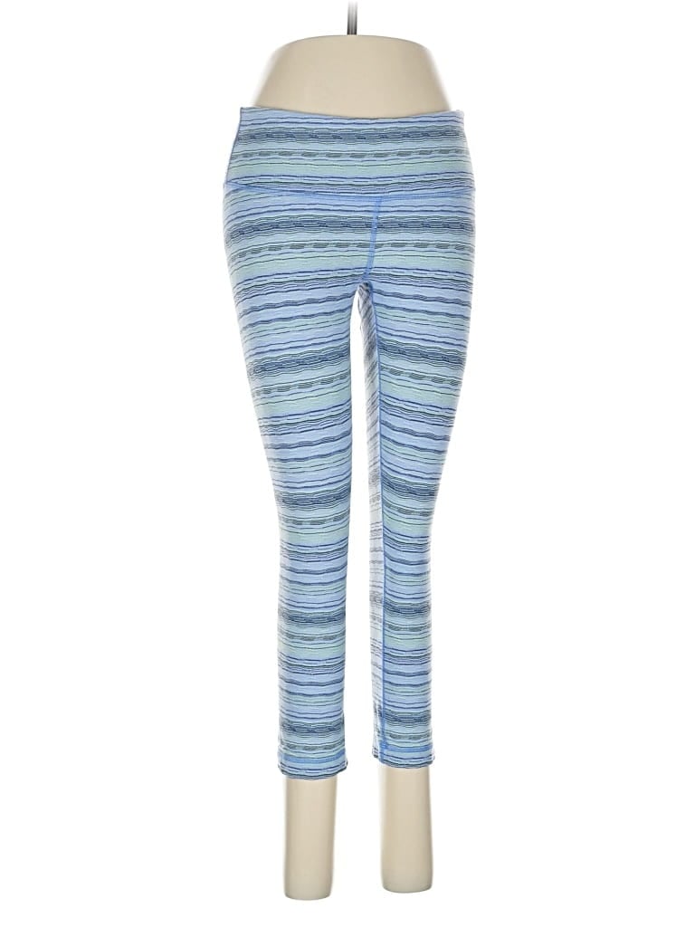 Pre-owned Lululemon Athletica Leggings In Blue