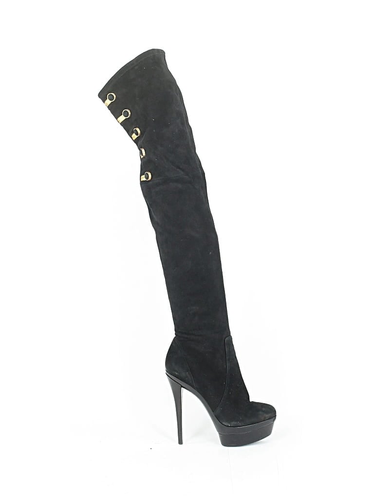 Pre-owned Rachel Zoe Boots In Black