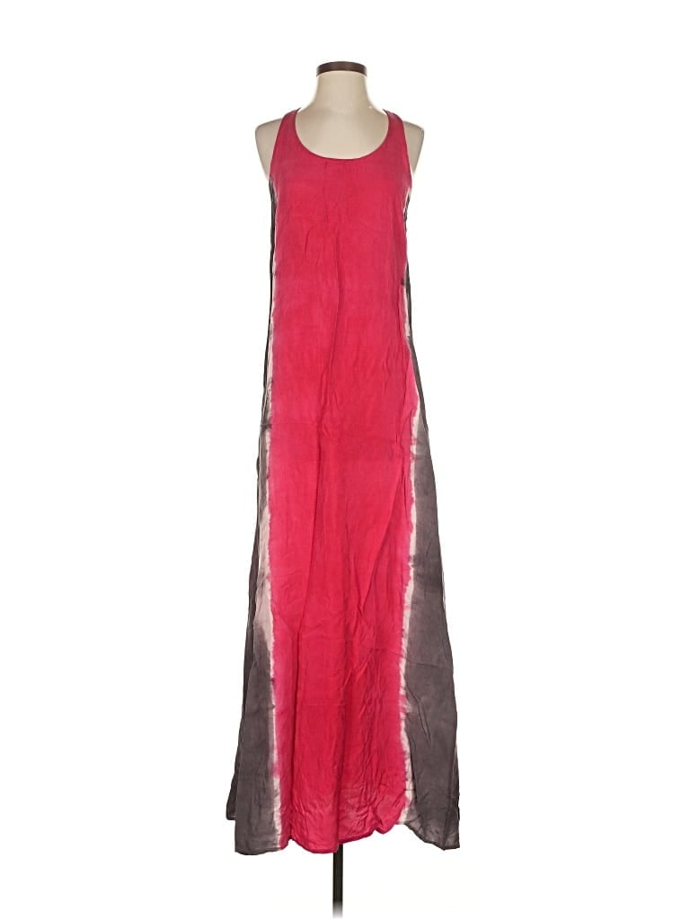 Pre-owned C&c California Casual Dress In Burgundy