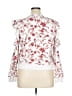 Rebecca Minkoff Floral White Sweatshirt Size XL - photo 2