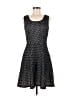 En Focus Studio Hearts Black Casual Dress Size 8 - photo 1