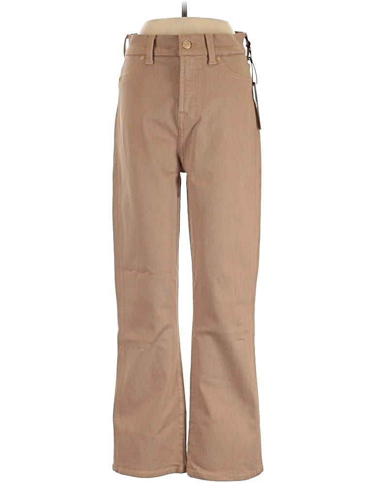 7 For All Mankind Casual Pants In Brown