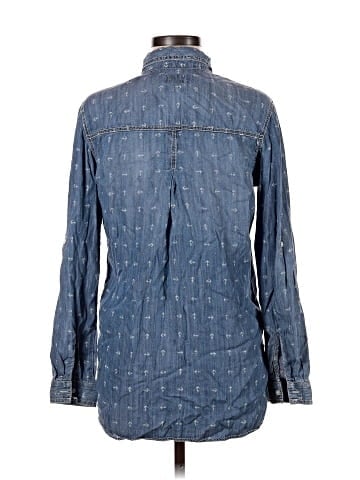 SNEAK PEEK Long Sleeve Button-Down Shirt (view 2)