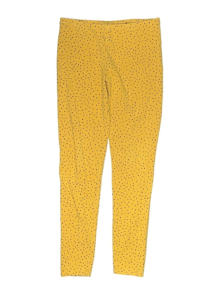 Pre-owned Tea Kids' Casual Pants In Yellow