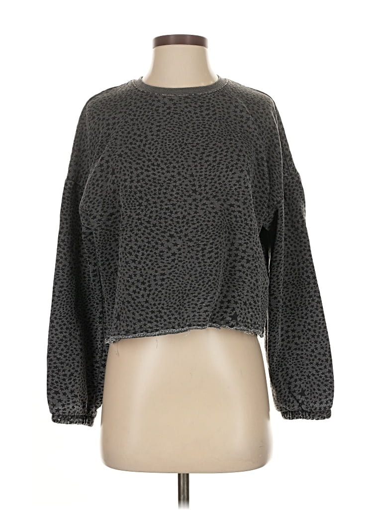 Pre-owned Z Supply Pullover Sweater In Gray