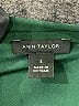 Ann Taylor 100% Polyester Green Short Sleeve Blouse Size S - photo 6
