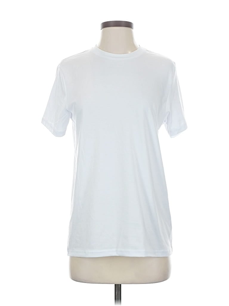 Pre-owned Assorted Brands Short Sleeve T-shirt In White