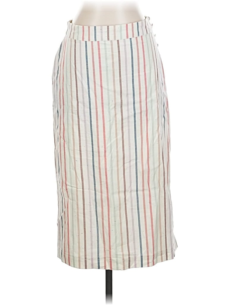 Pre-owned Madewell Casual Skirt In White