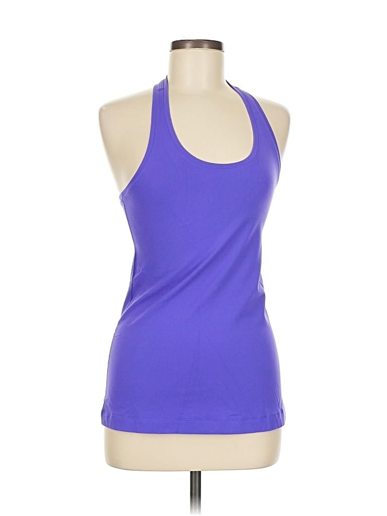 Pre-owned Lululemon Athletica Active Tank Top In Purple