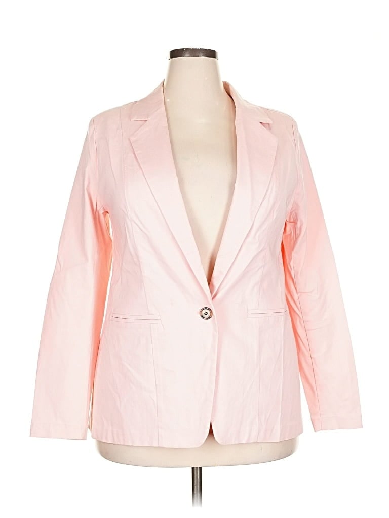 Pre-owned Fashion To Figure Blazer Jacket In Pink