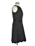 Badgley Mischka 100% Polyester Solid Gray Cocktail Dress Size 4 - photo 4