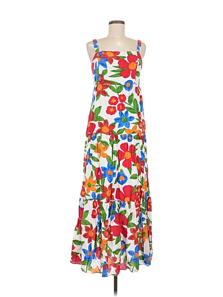 Pre-owned Skies Are Blue Casual Dress In Red