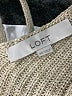 Ann Taylor LOFT Metallic Tan Pullover Sweater Size XS - photo 7