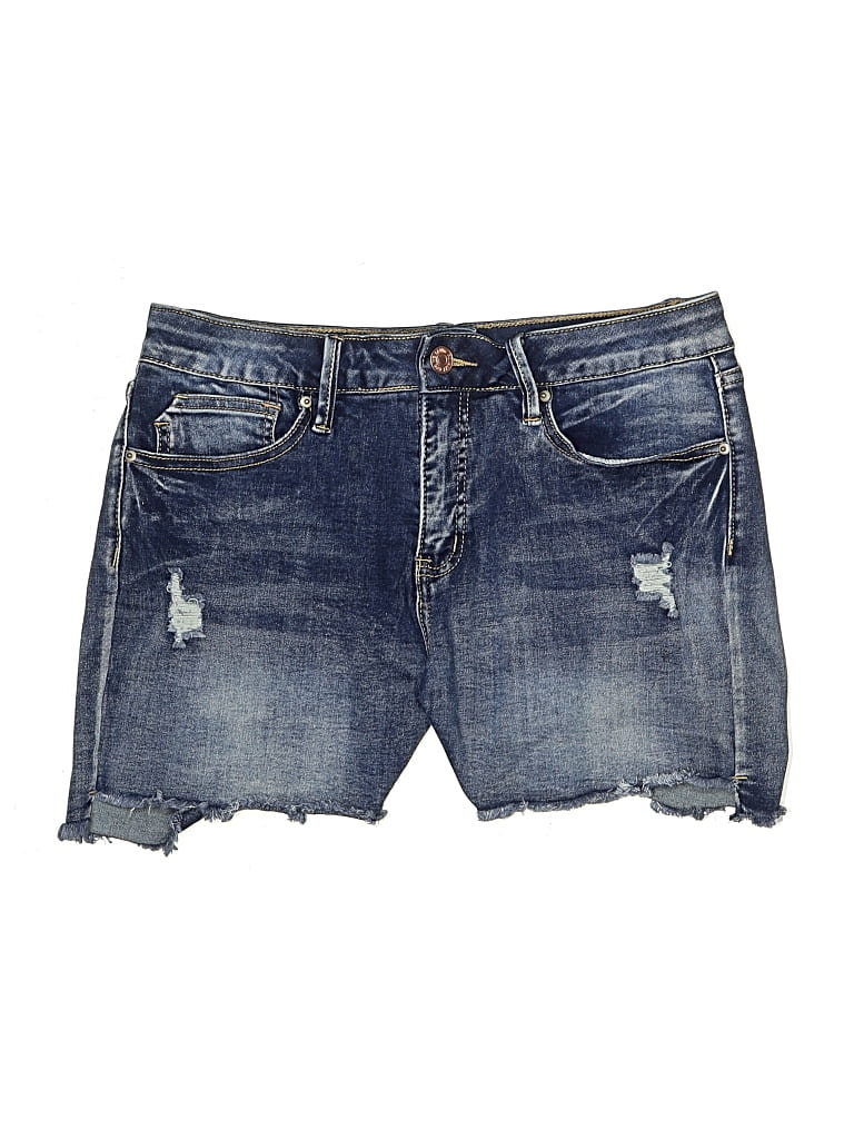 Pre-owned Royalty For Me Denim Shorts In Blue