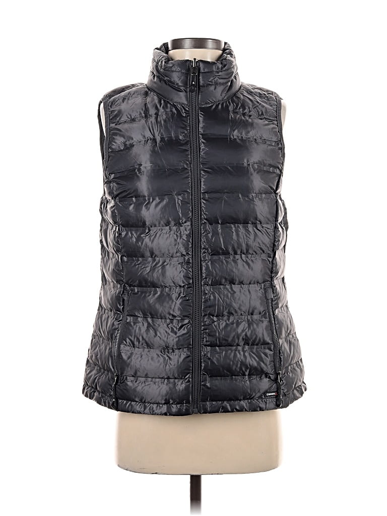 Pre-owned Gerry Vest In Black
