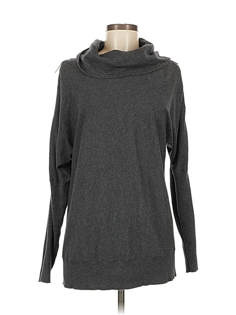 Pre-owned Michael Michael Kors Turtleneck Sweater In Gray