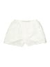 Unbranded 100% Polyester Paisley Ivory White Shorts Size XS - photo 1