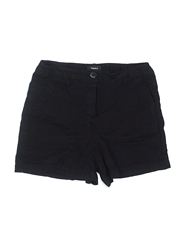 Pre-owned Theory Shorts In Black
