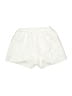Unbranded 100% Polyester Paisley Ivory White Shorts Size XS - photo 2