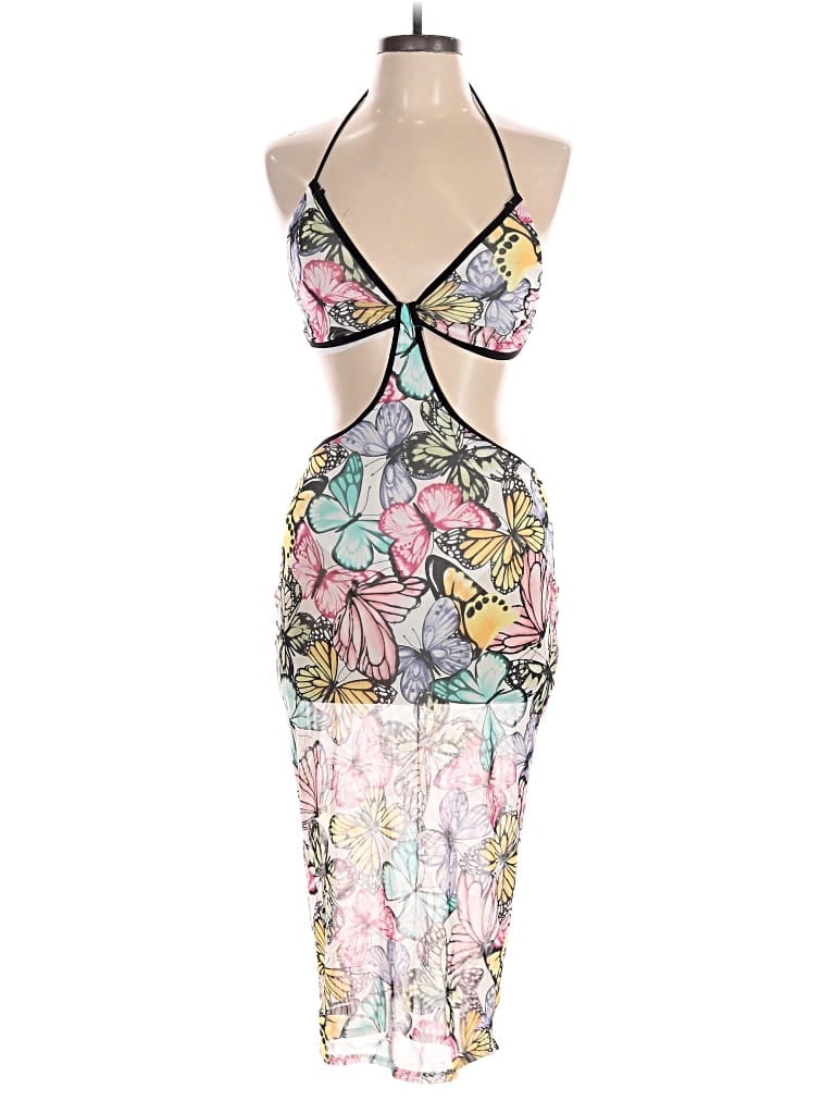 Pre-owned Fashion Nova Cocktail Dress In Black