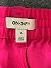 On 34th Solid Pink Casual Pants Size XL - photo 7