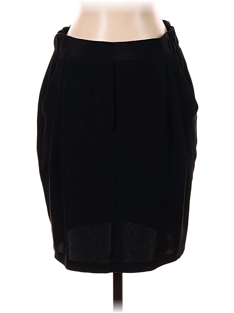 Pre-owned Wilfred Silk Skirt In Black