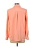 Talbots Color Block Orange Long Sleeve Button-Down Shirt Size L - photo 2