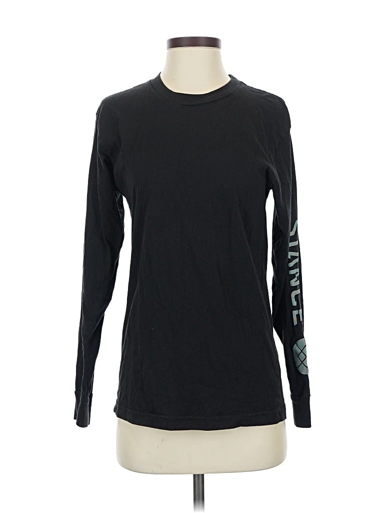 Pre-owned Stance Long Sleeve T-shirt In Black