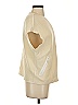 W by Worth 100% Wool Ivory Wool Cardigan Size XP - photo 4