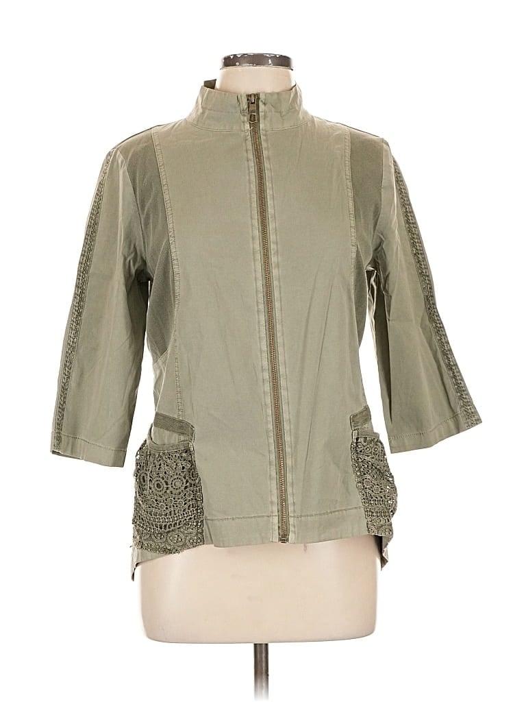 Pre-owned Xcvi Jacket In Green