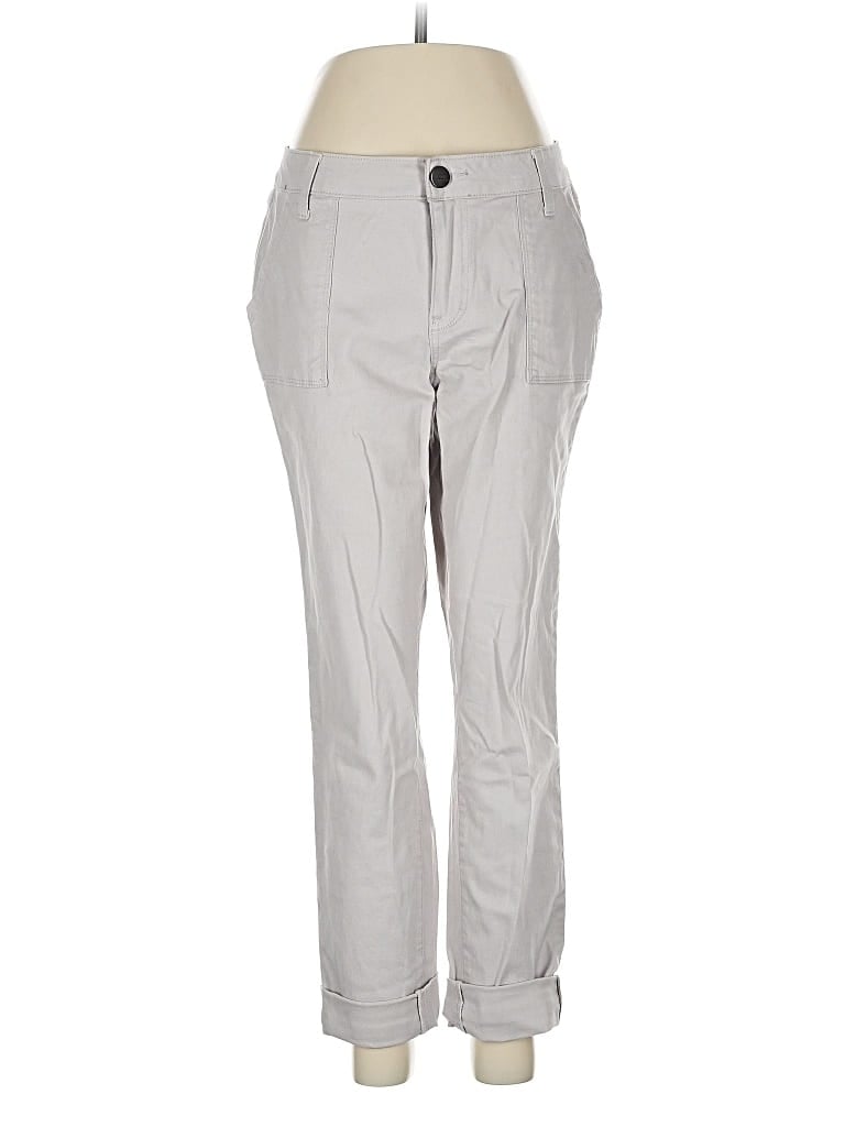 Pre-owned 1822 Denim Casual Pants In Gray
