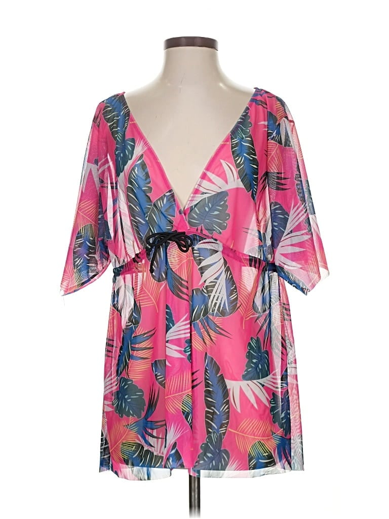 Pre-owned Unbranded Swimsuit Cover Up In Pink