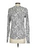 Socialite Animal Print Silver Cardigan Size S - photo 2