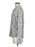 Socialite Animal Print Silver Cardigan Size S - photo 5