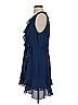 Unbranded 100% Polyester Blue Cocktail Dress Size S - photo 5