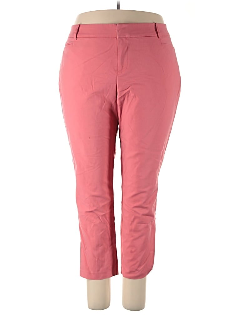 Pre-owned Eloquii Casual Pants In Pink