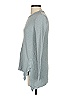 Dylan 100% Cotton Gray Long Sleeve Blouse Size XS - photo 5