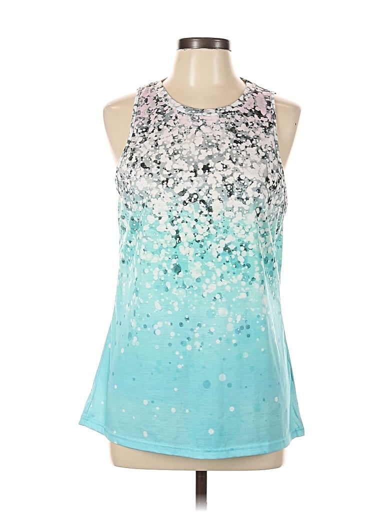 Pre-owned Misslook Sleeveless Blouse In Blue