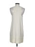Leith 100% Polyester Stripes Ivory Casual Dress Size S - photo 2