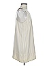 Leith 100% Polyester Stripes Ivory Casual Dress Size S - photo 4