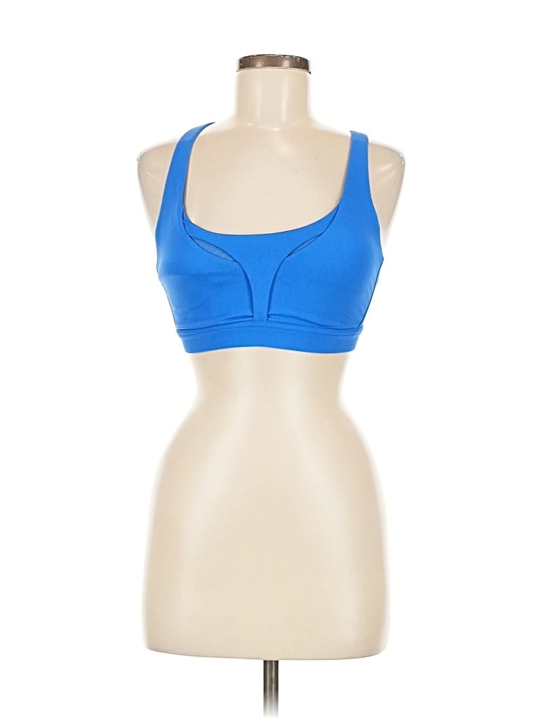 Pre-owned Lululemon Athletica Sports Bra In Blue